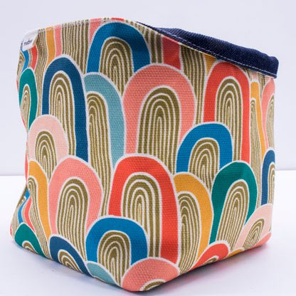 Canvas Planter - Rainbow