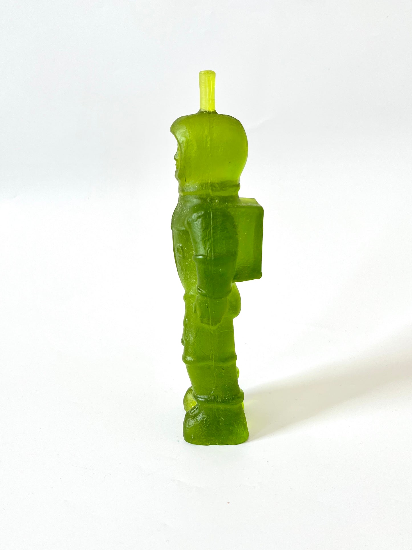 Cast Glass Spaceman - Green