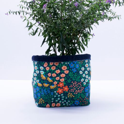 Canvas Planter - Wild Flowers