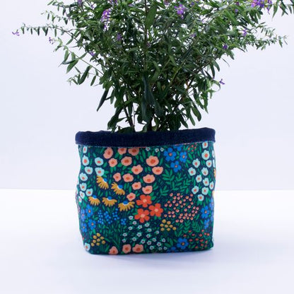 Canvas Planter - Wild Flowers