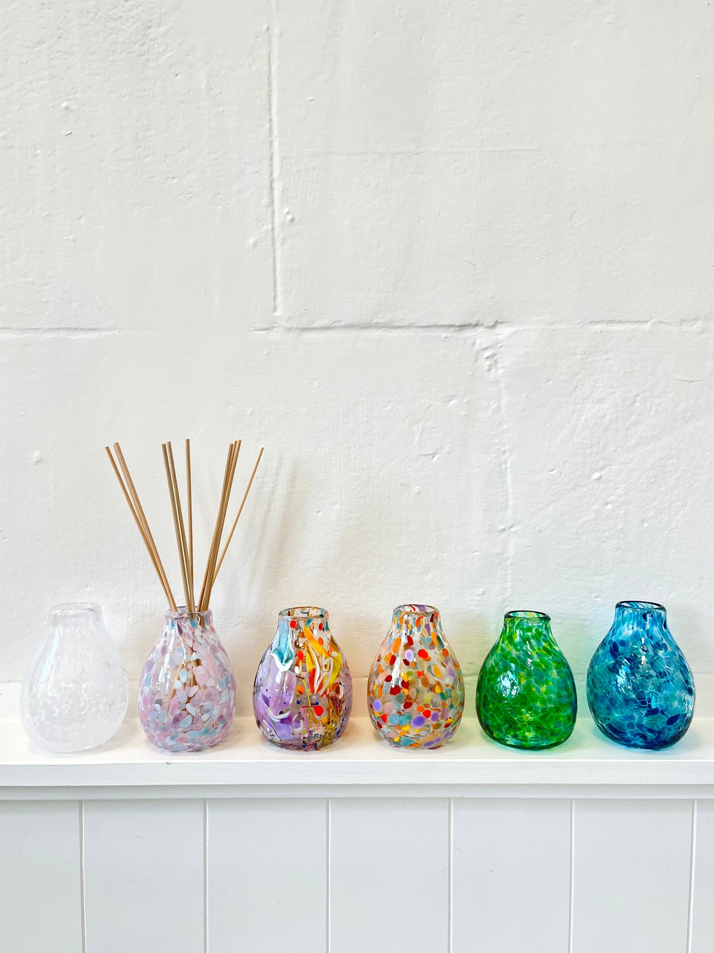 Handblown Glass Diffuser/Vase - Dawn