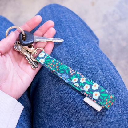 Key Wristlet - Wild Flowers