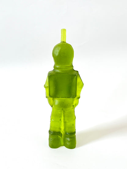 Cast Glass Spaceman - Green
