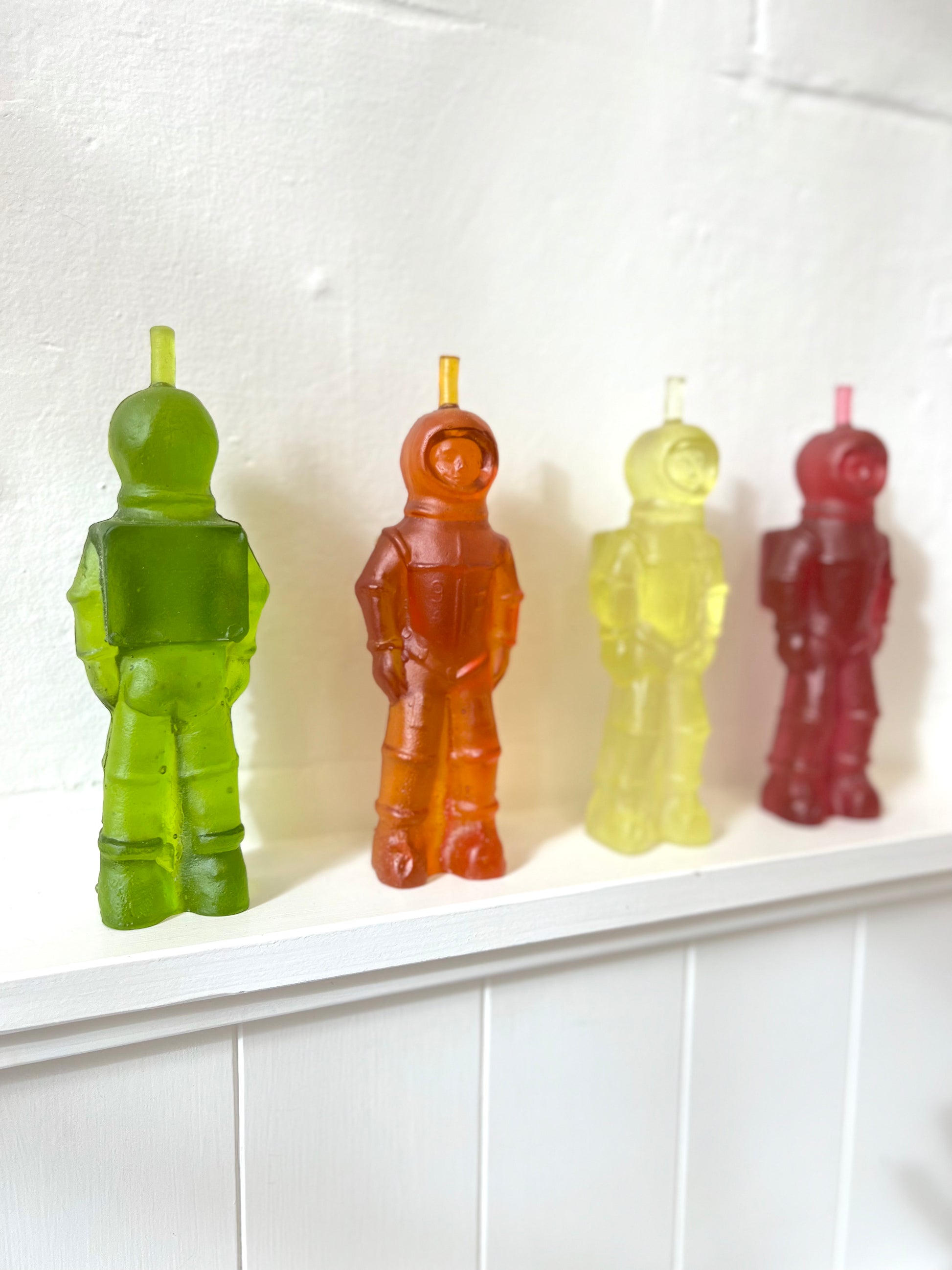 Cast Glass Spaceman - Pineapple – Inc Design Store