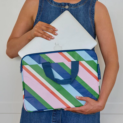 Laptop Case - Rugby Stripe