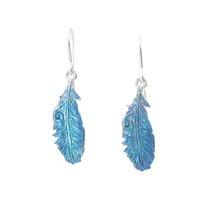 Takahe Feather Earrings