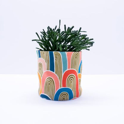 Canvas Planter - Rainbow