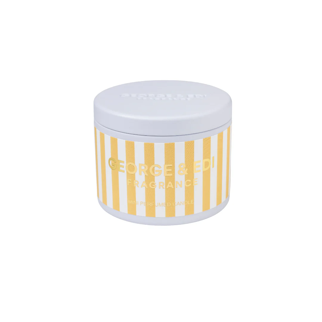 Grapefruit & Mint Perfumed Mini Soy Candle by George & Edi