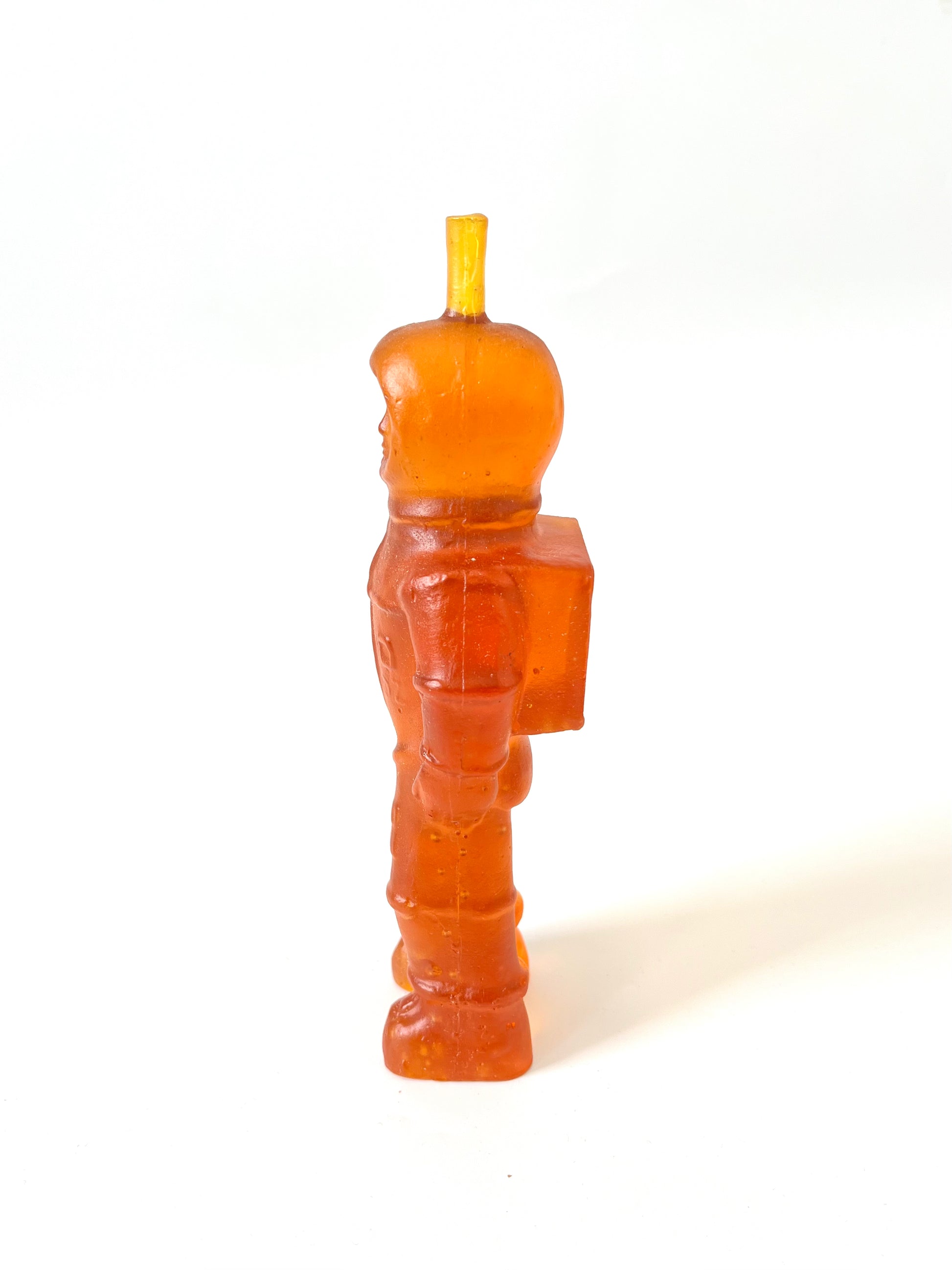 Cast Glass Spaceman - Orange – Inc Design Store