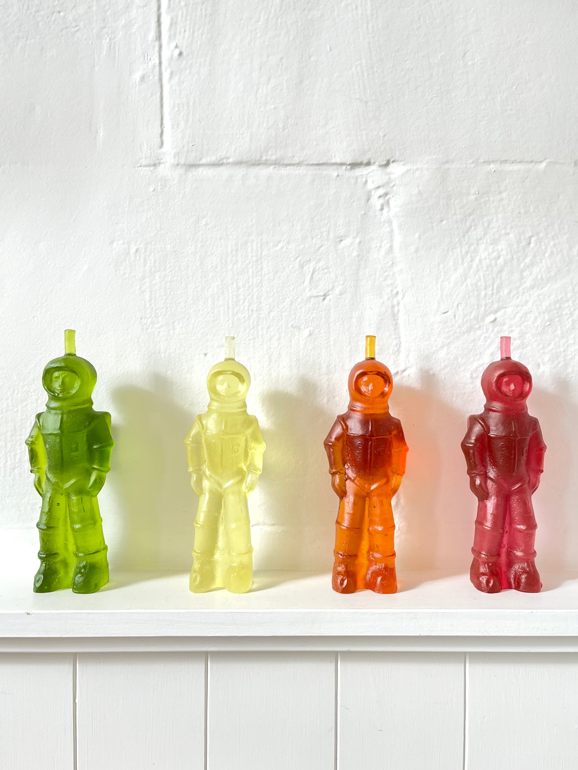 Cast Glass Spaceman - Pineapple – Inc Design Store