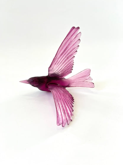 Stitchbird / Hihi - Gold Amethyst