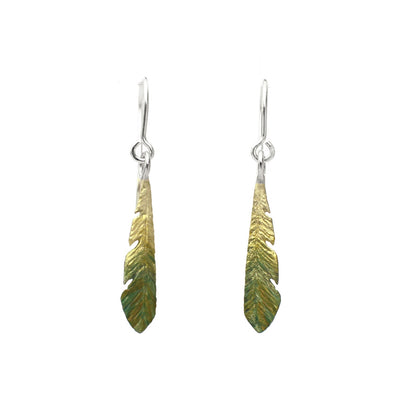 Titipounamu Feather Earrings