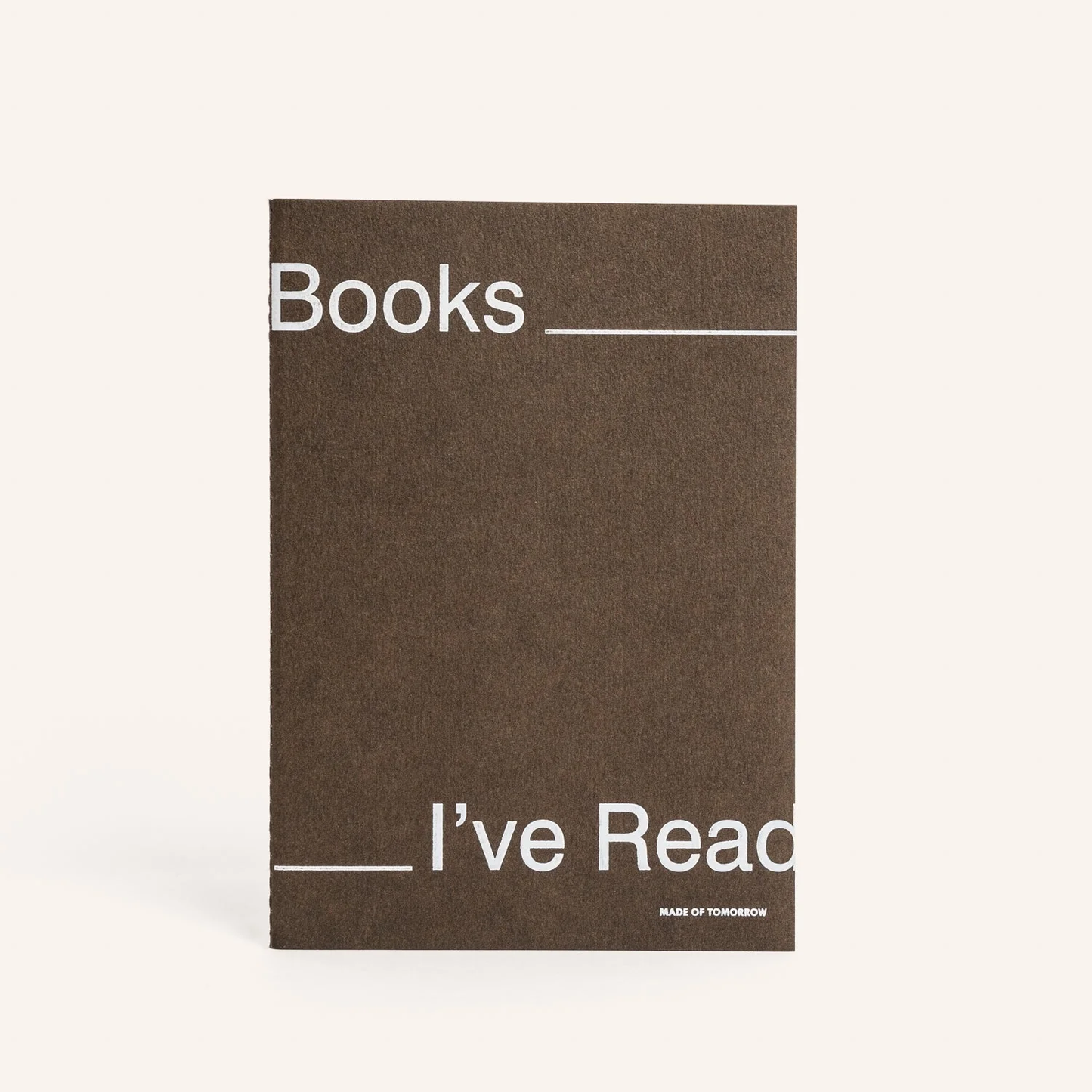 Book Log - Journal by Made of Tomorrow