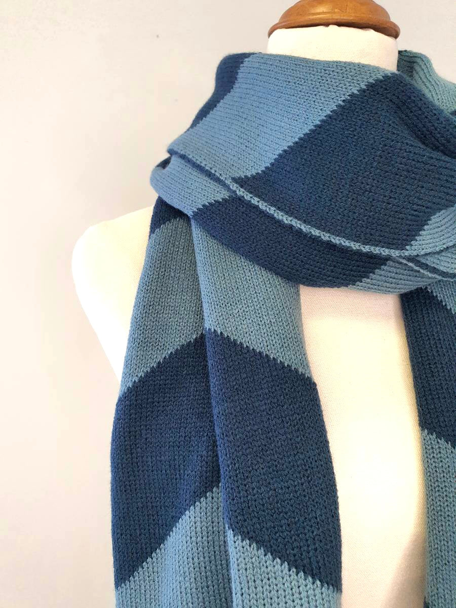 Ziggy Scarf - Navy / Blue