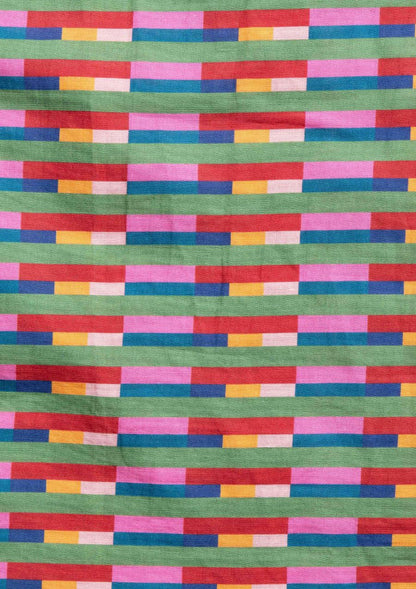 Cotton Skirt with pockets - Long Lines Retro