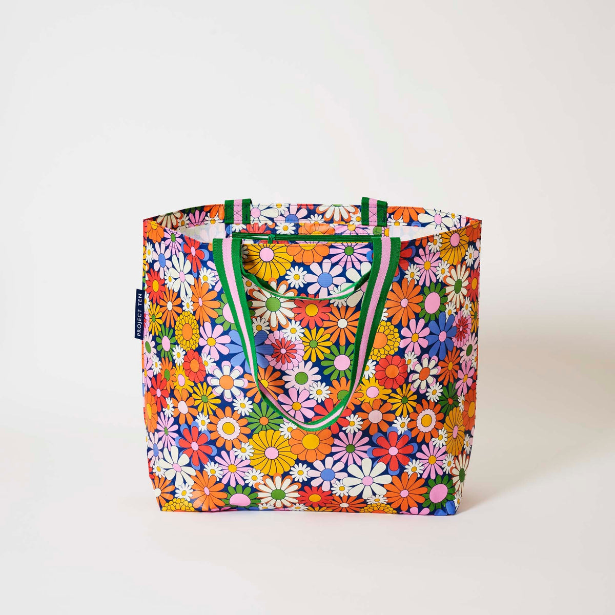 Medium Tote Bag - Coastal Floral