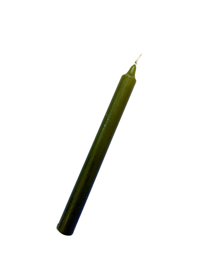 Olive Coloured Candle - 240mm