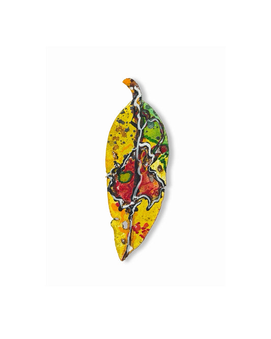 Tiny Pohutukawa Leaf (25188)