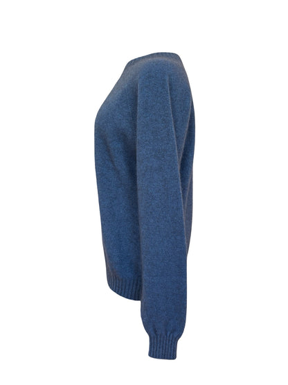 Possum Merino Jumper - Light Blue