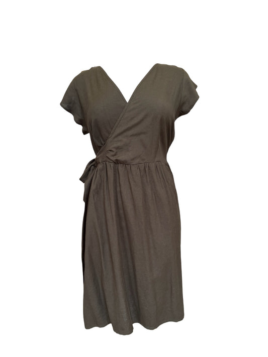 "Kelsey" Mini Dress - Khaki Blend