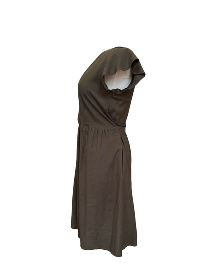 "Kelsey" Mini Dress - Khaki Blend