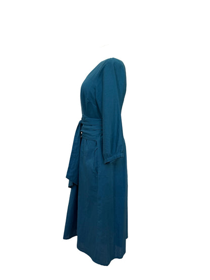 Long Sleeve Mollie Dress - Marine Blend