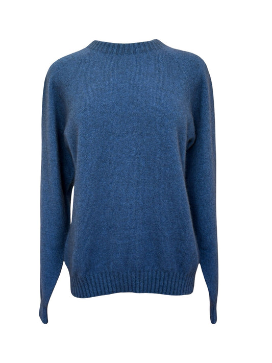 Possum Merino Jumper - Light Blue