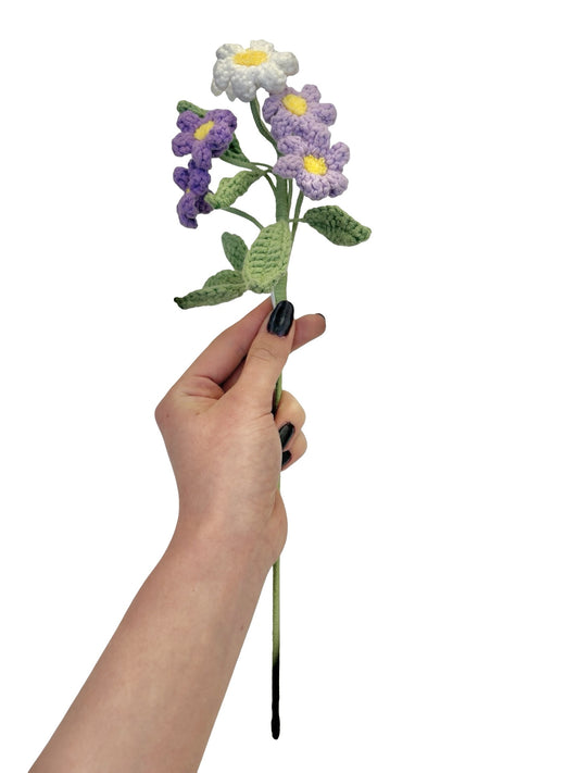 Crocheted Azalea - Purple
