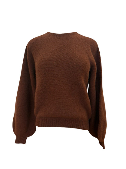Cirrus Possum Merino Jumper - Russet