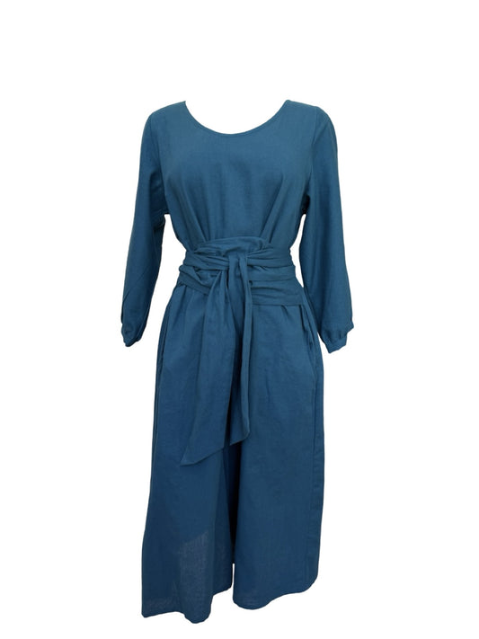 Long Sleeve Mollie Dress - Marine Blend
