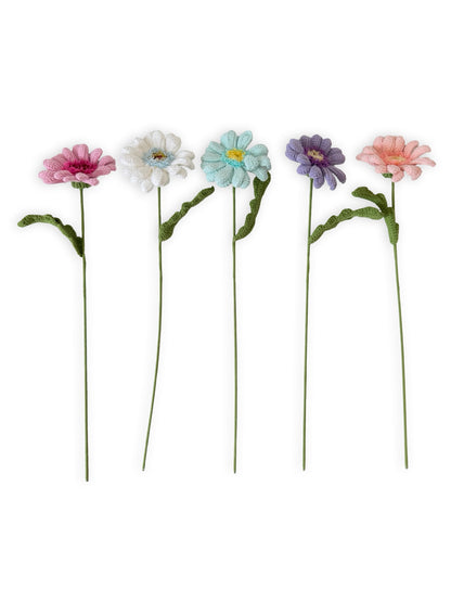 Crocheted Gerbera - Pink