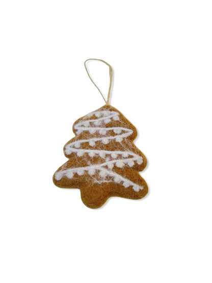 Felt Gingerbread Decoration Set with Fragrance