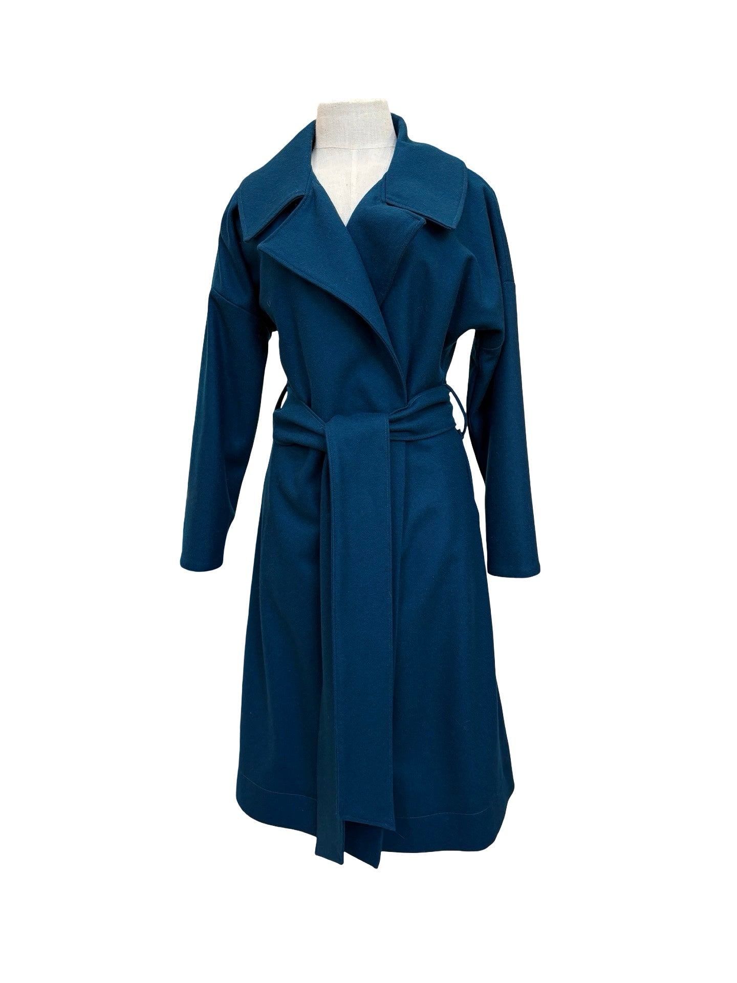 Wool Blend "Niki" Coat - Marine