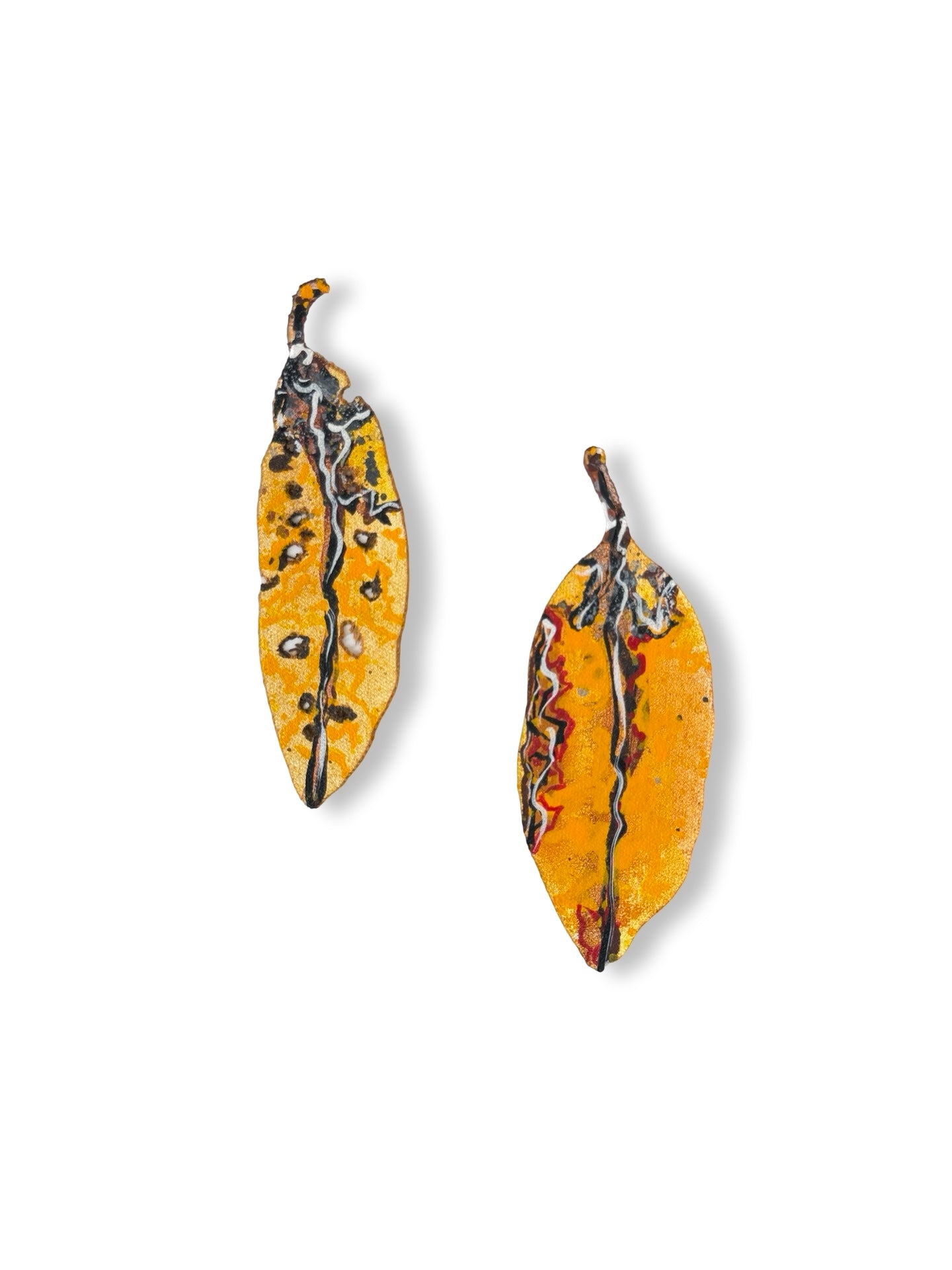 Tiny Pohutukawa Leaf (25199)