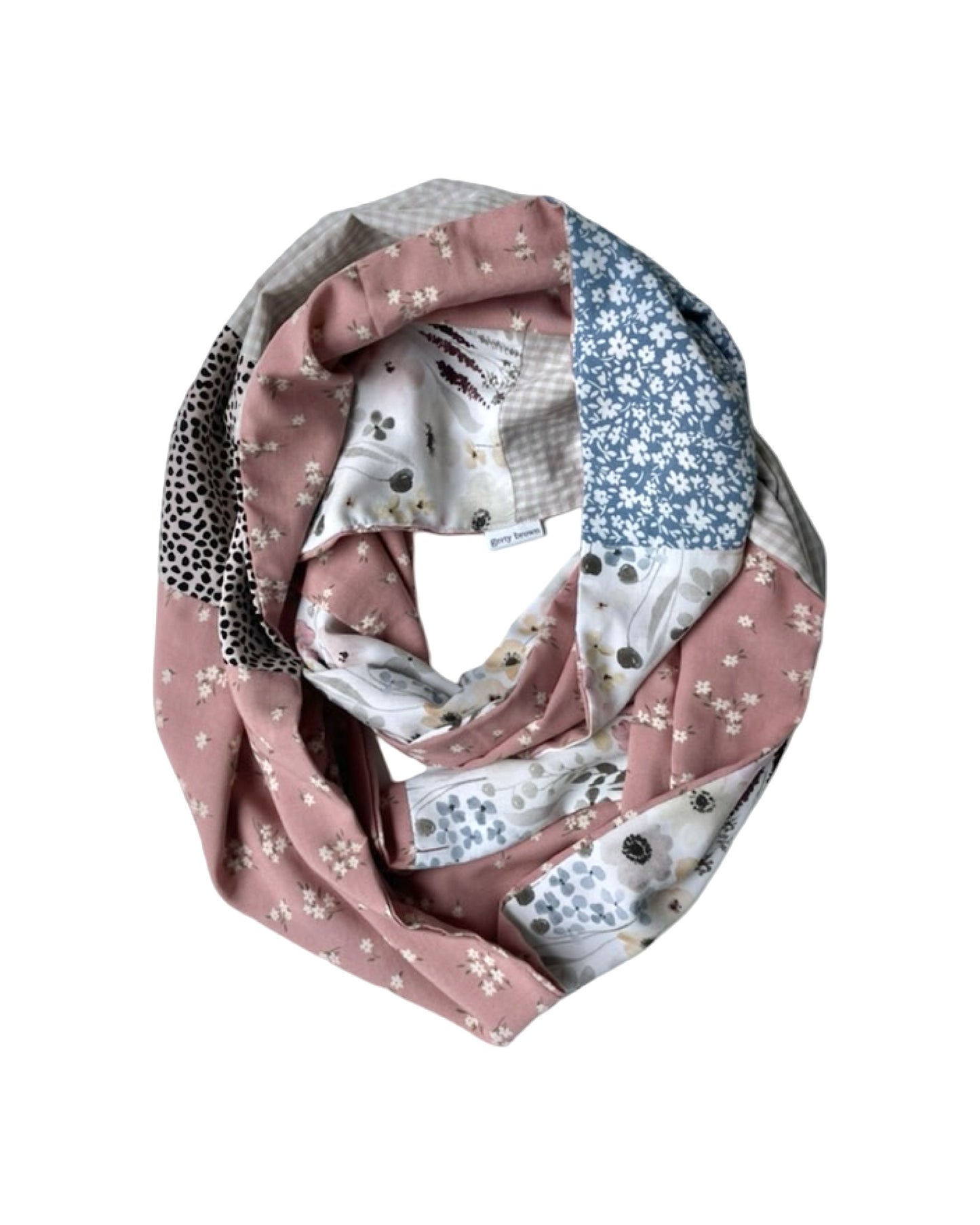 Infinity Scarf - Soft Florals /  Pink Floral