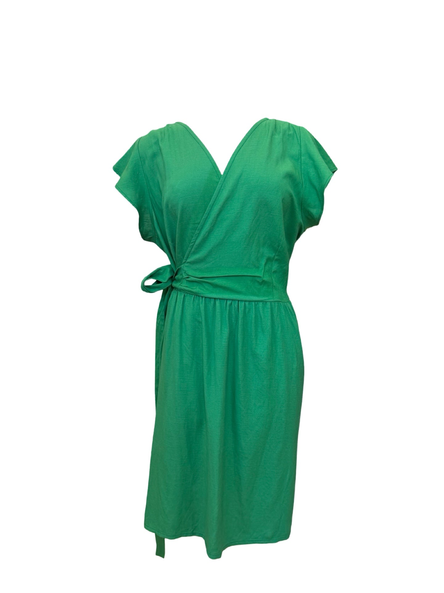 "Kelsey" Mini Dress - Grass Green Blend