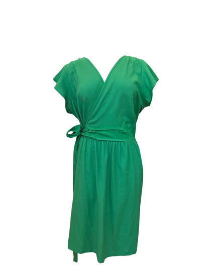 "Kelsey" Mini Dress - Grass Green Blend