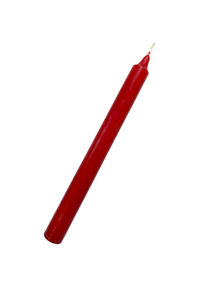 Red Coloured Candle - 240mm