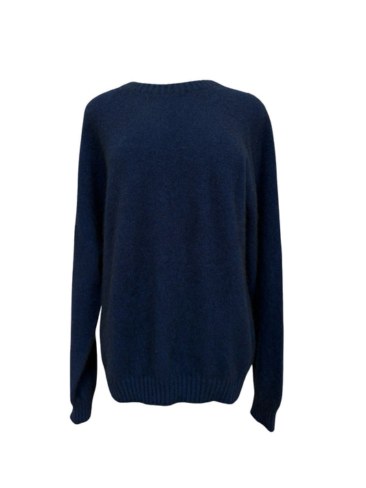 Possum Merino Jumper - Midnight Blue