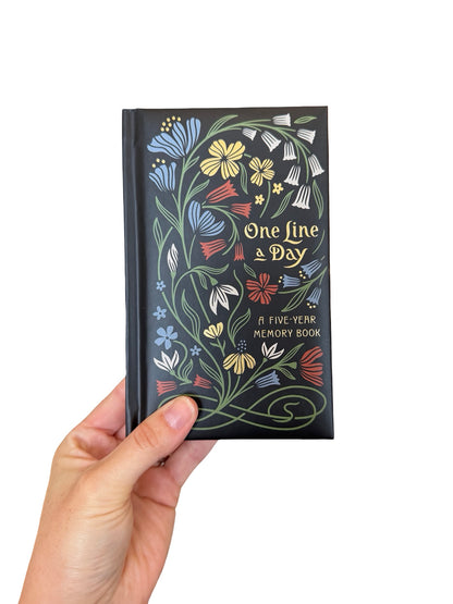 Art Nouveau "One Line A Day" Five Year Journal