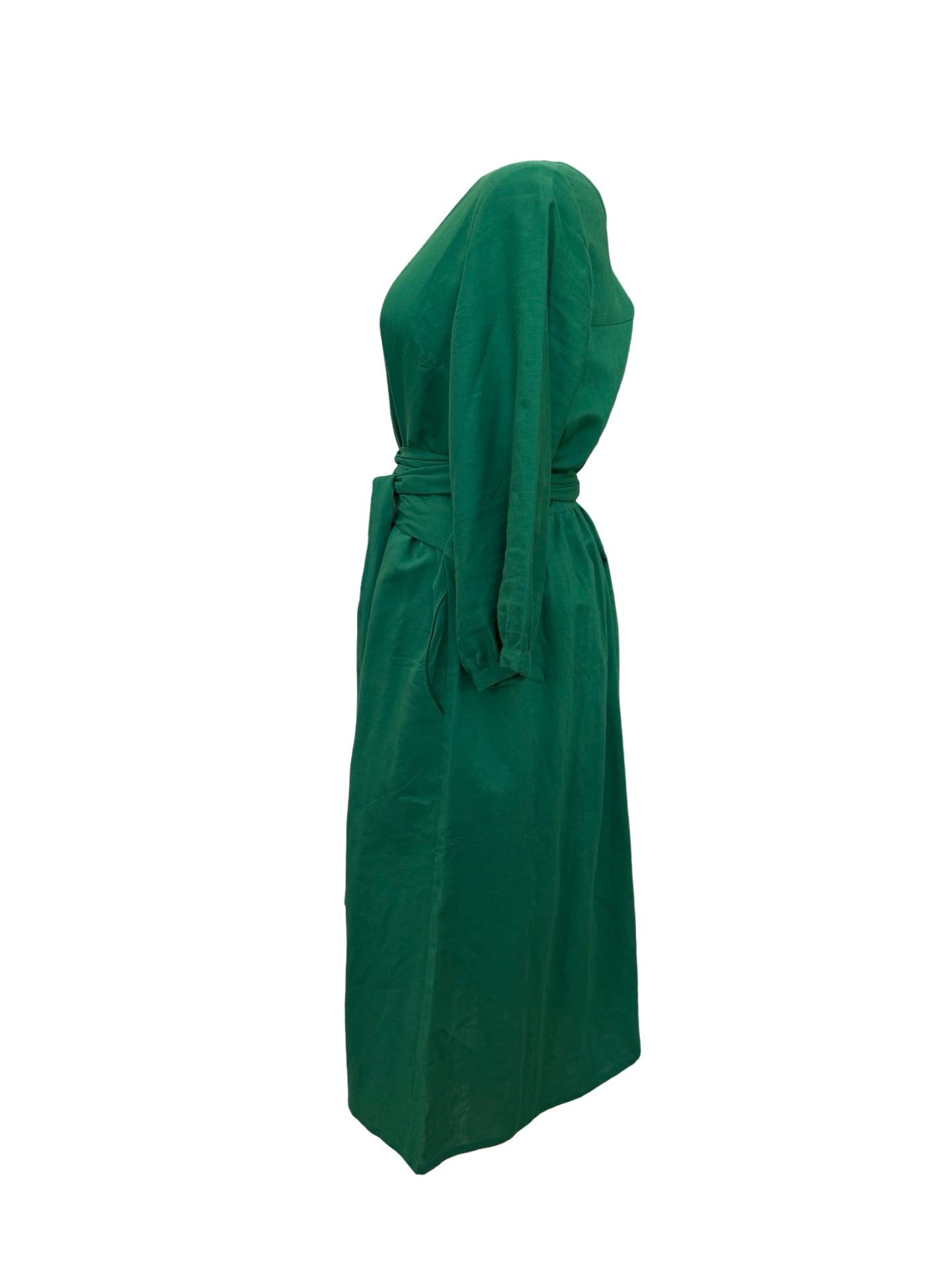 Long Sleeve Mollie Dress - Emerald Blend