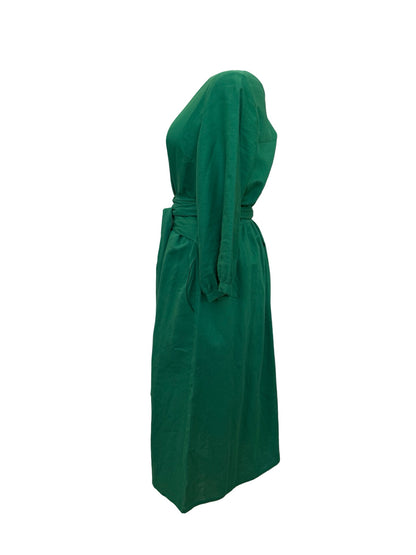 Long Sleeve Mollie Dress - Emerald Blend