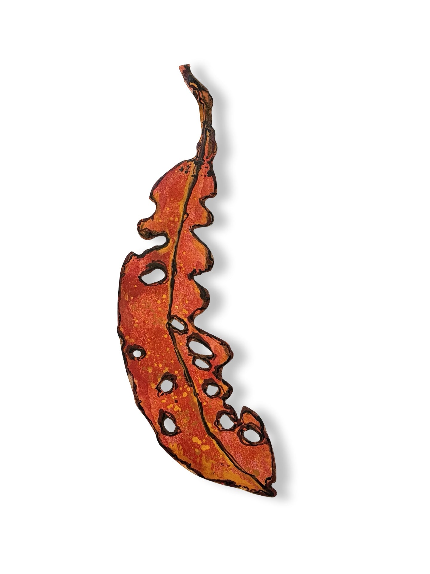 Medium Pohutukawa Leaf (23438)