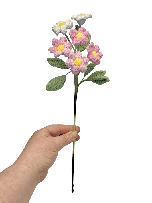 Crochet Azalea - Pink