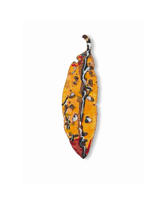 Tiny Pohutukawa Leaf (25193)