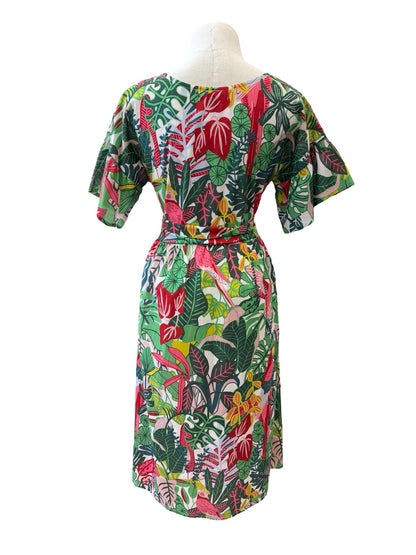 "Amelia" Dress - Jungle Print