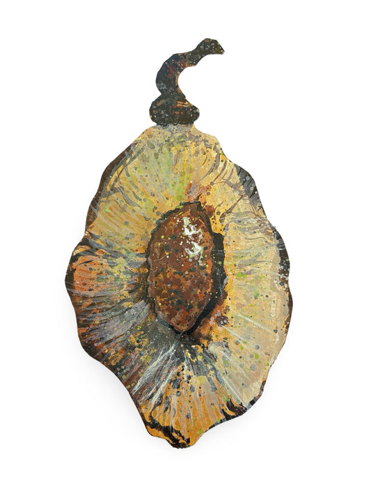Slippery Elm Seed Pod Canvas Artwork - "Healing" (25100)