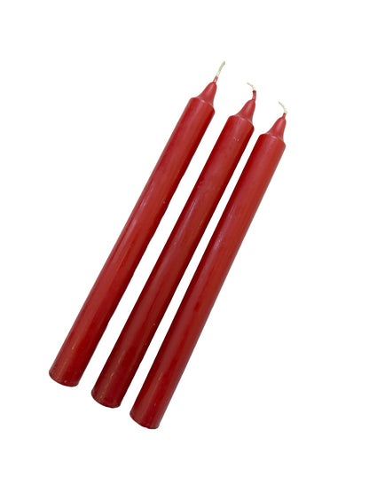 Red Coloured Candle - 240mm