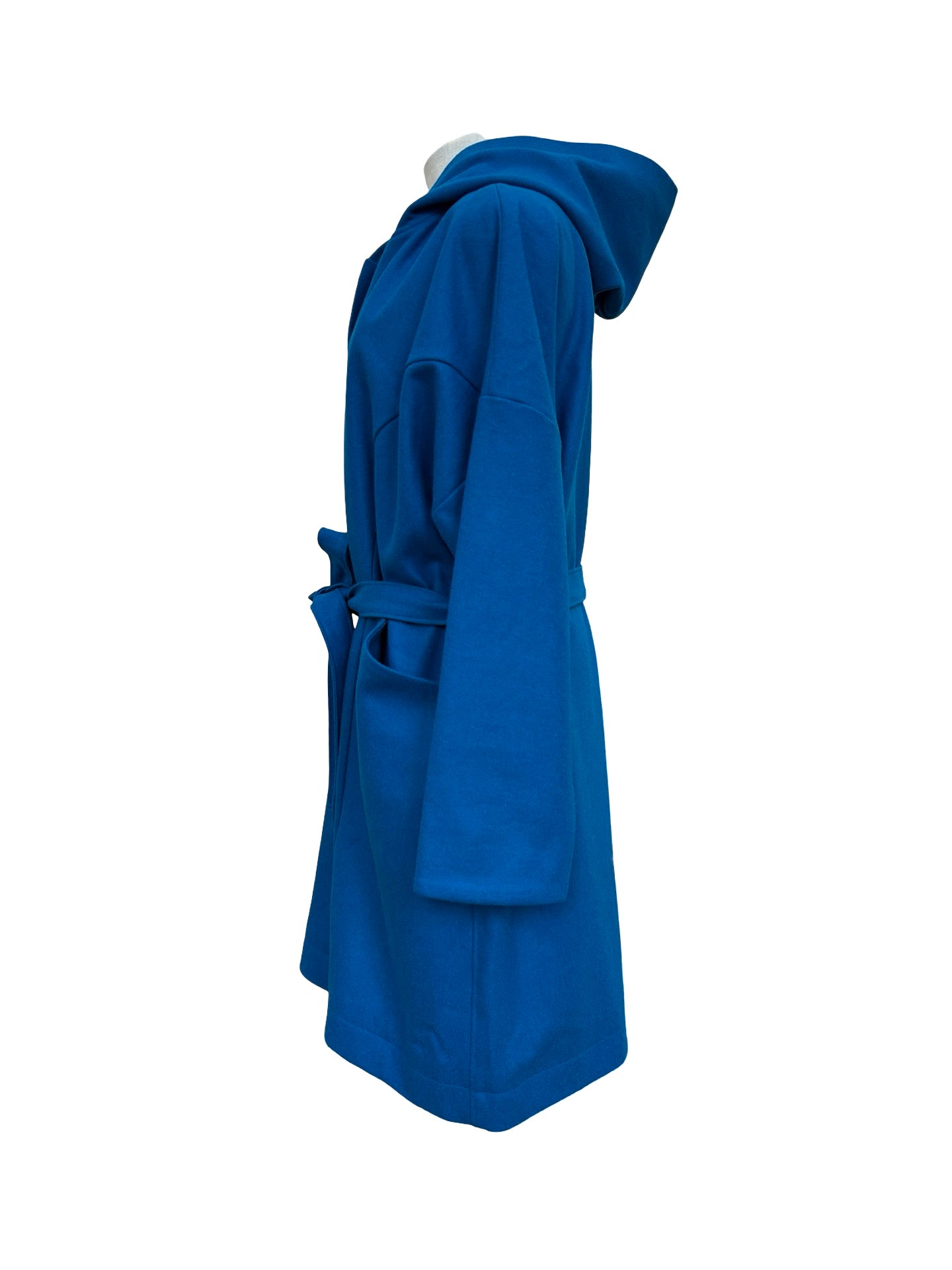 "Tiggy" Wool Blend Coat - Turquoise