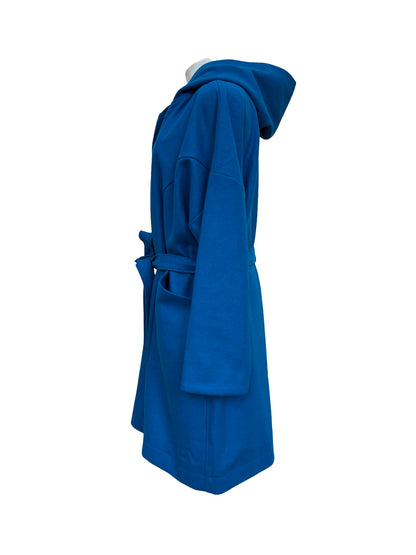 "Tiggy" Wool Blend Coat - Turquoise